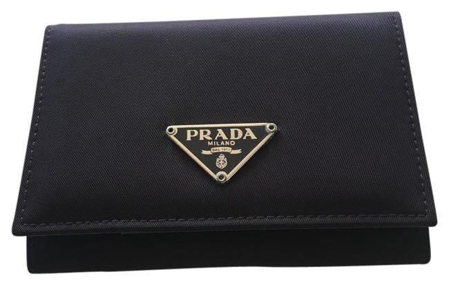 Prada Dark Plum Tessuto M504 Wallet