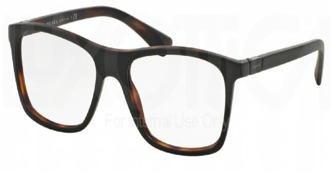 Prada Black Eyewear Vpr05s 55 Ubh1o1