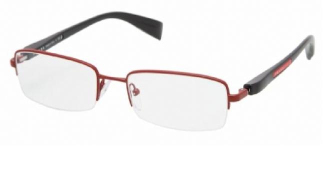 Prada Black and Red Eyewear Vps51b 53 Ace1o1