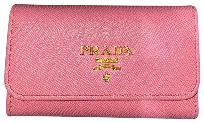 Prada Geranio Keyholder Wallet
