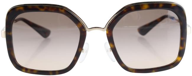 Prada Gold Spr57u 2au 3d0 Sunglasses