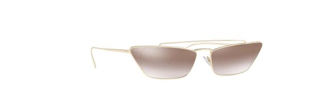 Prada GoldBronze Pr 64us 67 Sunglasses