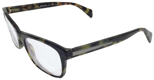 Prada Green Tortoise Vpr 19p Eyeglass Frames Sunglasses