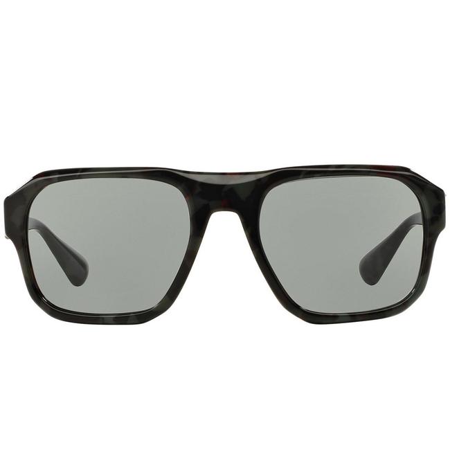 Prada Grey Camo Pr02s Aviator Sunglasses