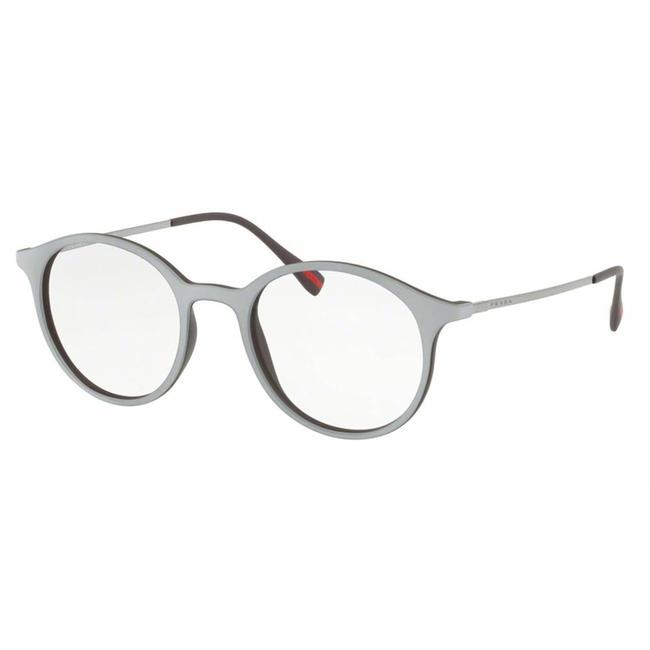 Prada Grey FrameDemo Lens Ps02iv Vy01o1 Round Womens