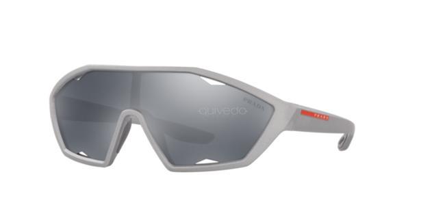 Prada Grey FrameLens Ps16us 4495lo 23 Unisex Single Lens Sunglasses