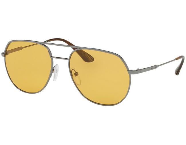 Prada Gunmetal Pr55us 5av0b7 54Orange Sunglasses