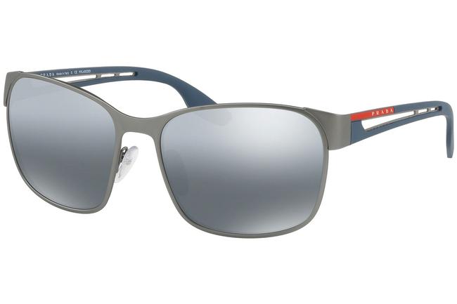 Prada Gunmetal Rubber Sport Ps52ts dg12f2 59 Sunglasses