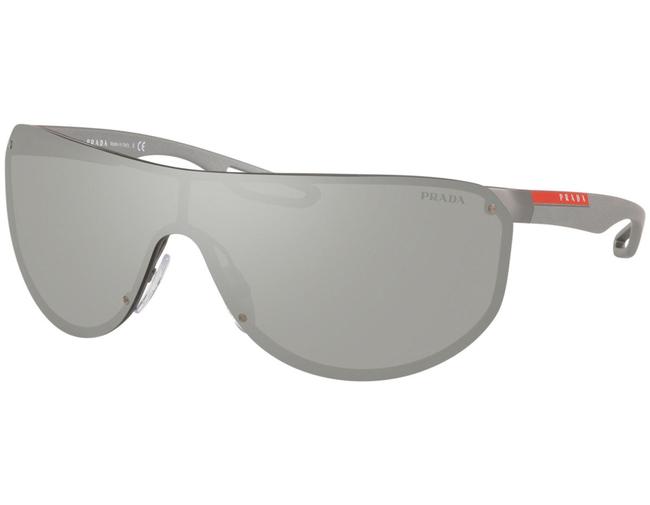 Prada Gunmetal Rubber Sport Ps61us 2b02b0 40 Sunglasses