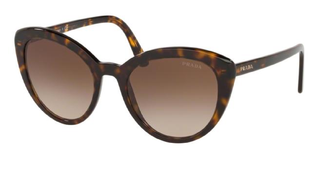 Prada Havana 0pr 02vsf 2au6s1 Sunglasses