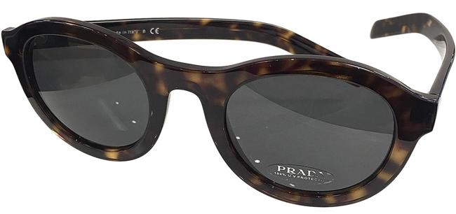 Prada Havana 2au5s0 Mens Spr24v Fashion Round Sunglasses