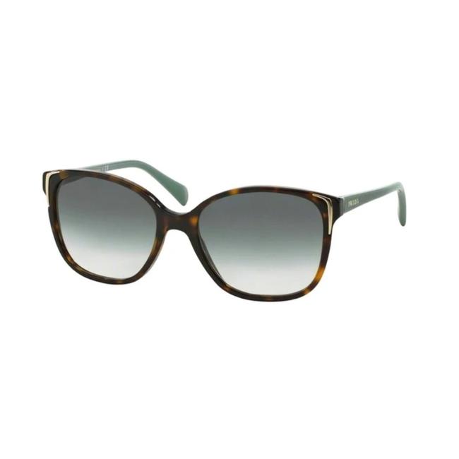 Prada Havana Asian Fit Square Conceptual 01osa Sunglasses