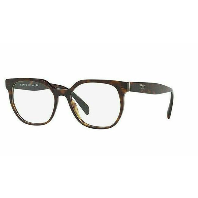 Prada Havana FrameDemo Lens Pr02uv 2au1o1 52 Square Womens