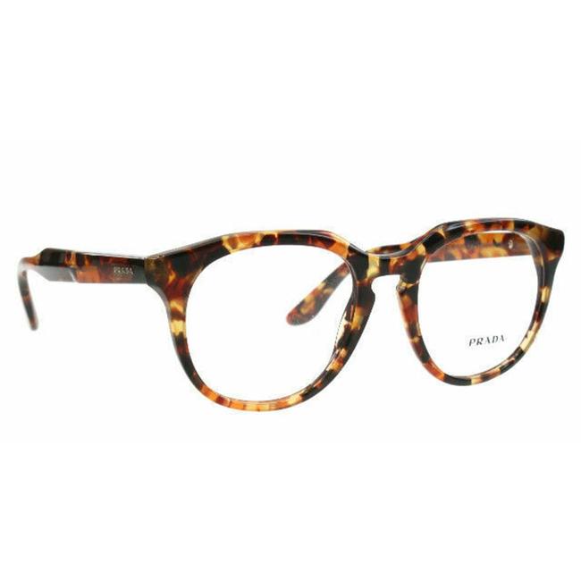 Prada Havana FrameDemo Lens Vpr13s Ubm 1o1 Round Eyeglasses