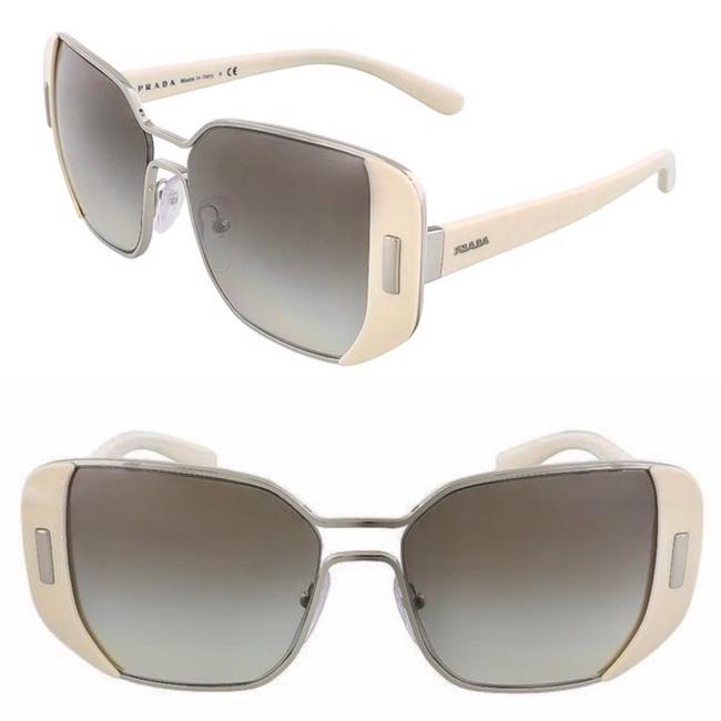 Prada Ivory 54mm Rectangle Pr59ss Usb0a7 Sunglasses