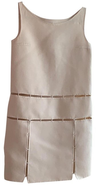 Prada Ivory Evening Short Formal Dress4 S