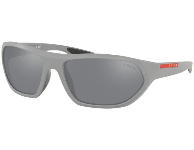 Prada Matte Grey Sport Ps18us 5355l0 66 Sunglasses