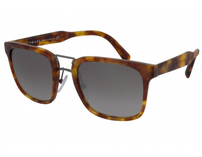 Prada Matte Light Havana Pr14ts haj4s1Grey Gradient Sunglasses