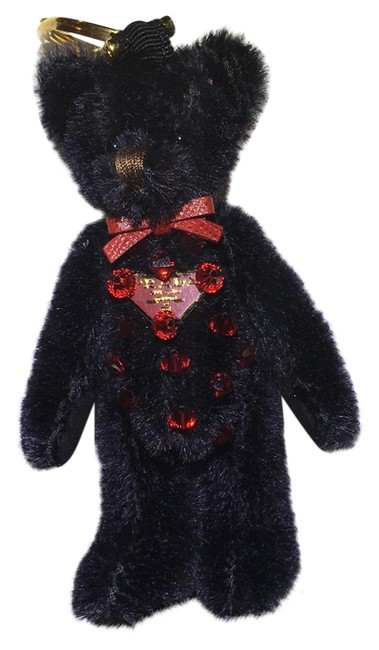 Prada Nero Teddy Bear Key Chain