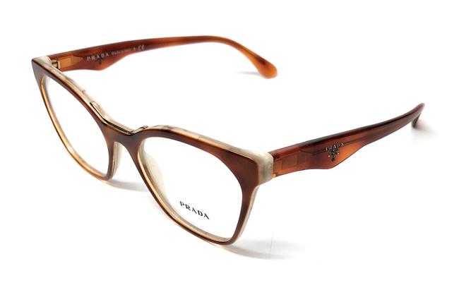 Prada New Vpr 09u Th7 1o1 Light Havana Womens Frames 52 18 Sunglasses