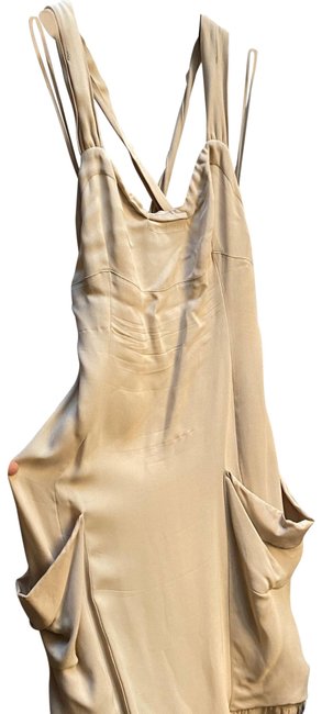 Prada Nude Mid length Short Casual Dress4 S