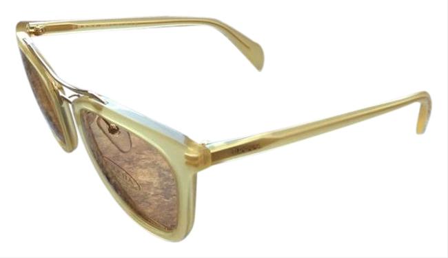 Prada Orange Pr17qs r069n1 Mens Society OrangeBrown Lens Sunglasses