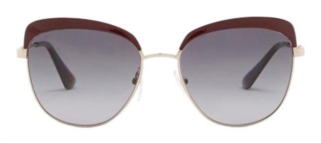 Prada Pale Gold 56mm Square Catwalk Sunglasses