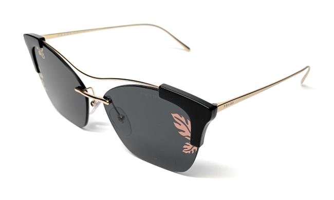 Prada Pale GoldGrey New Spr 21u Zo8 238Womens 57 13 Sunglasses