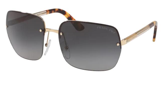 Prada Pale Gold Spr 63v 62 Zvn 5w1 Sunglasses