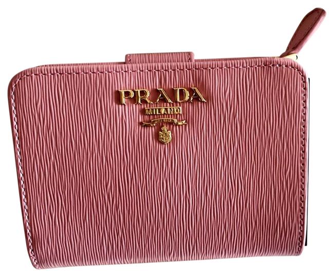 Prada Peonia Bi fold Leather Wallet*new Wallet