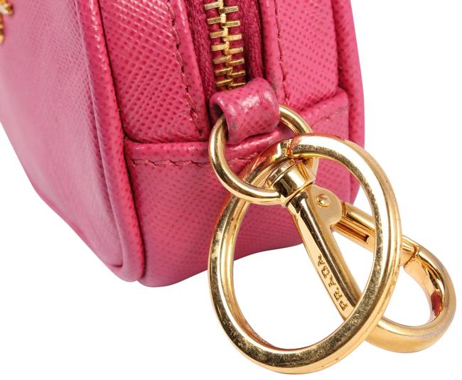 Prada Pink Coin Case Wallet