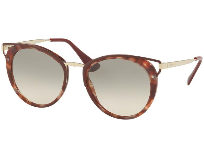 Prada Pink Havana Pr66ts ue03h2 54 Sunglasses