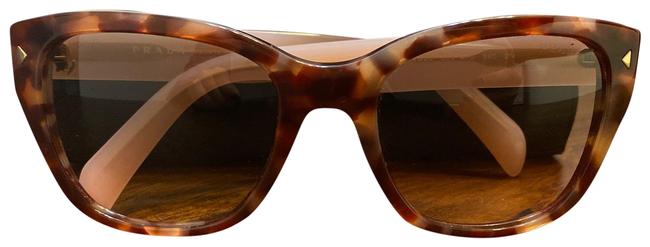 Prada Pink Tortoise Shell Pr 09s Sunglasses