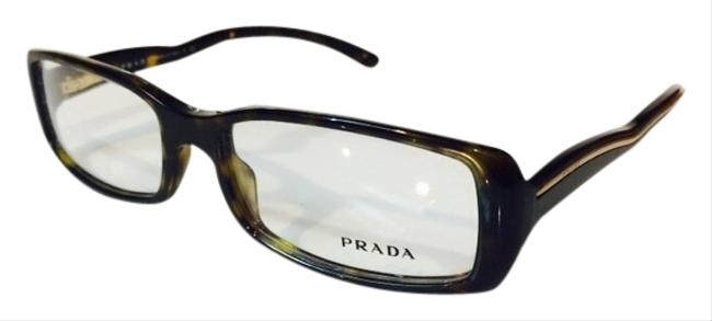 Prada Dark Havana Eyeglasses Pr06m 2au101