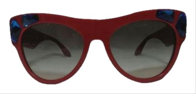 Prada Red Jeweled Sku 000163 Sunglasses
