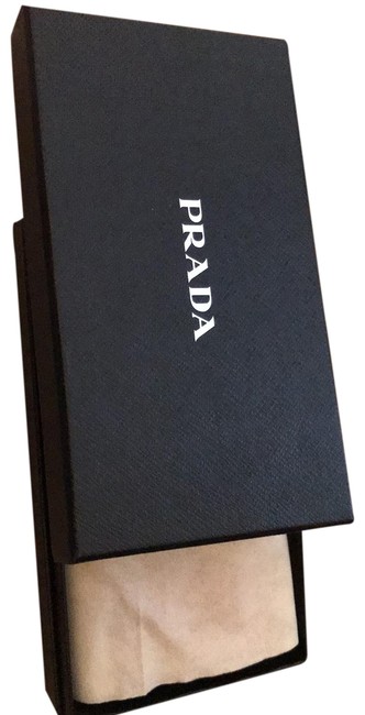 Prada Red Saffiano Leather Wallet