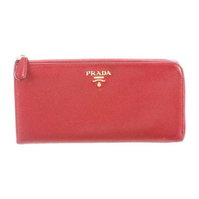 Prada Red Wallet