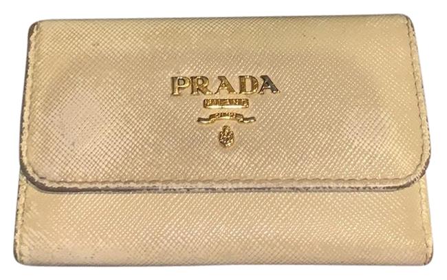 Prada Saffiano Leather Card Case Wallet