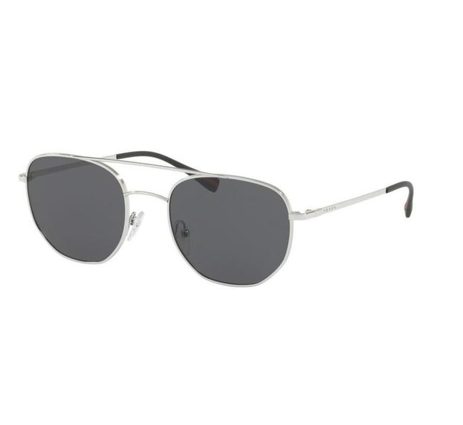Prada Silver 0pr 56ss 1bc5s0 Sunglasses