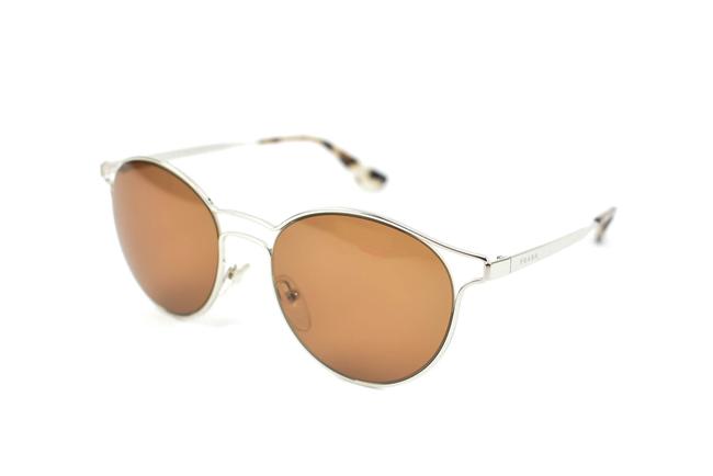Prada Silver MetalLogo Ow Sunglasses