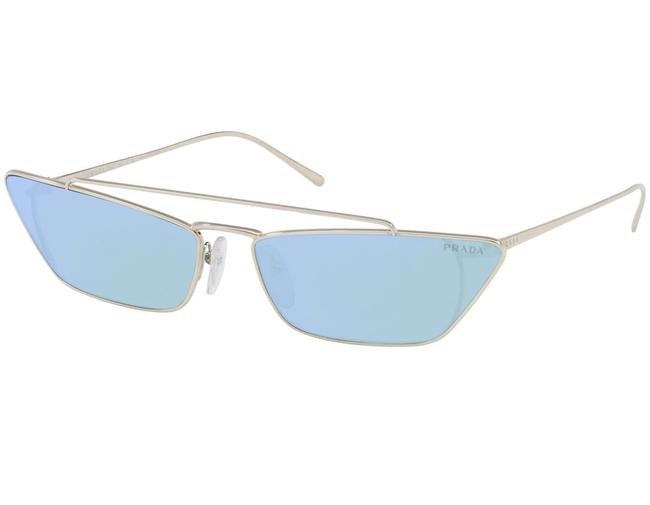 Prada Silver Pr64us 1bc123 67 Sunglasses