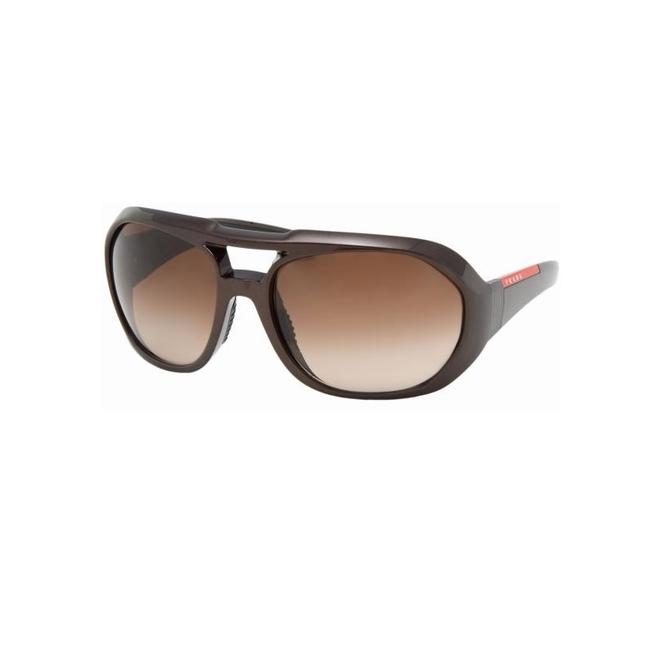 Prada Brown Sps09h 7bg6s1 64cl N Sunglasses