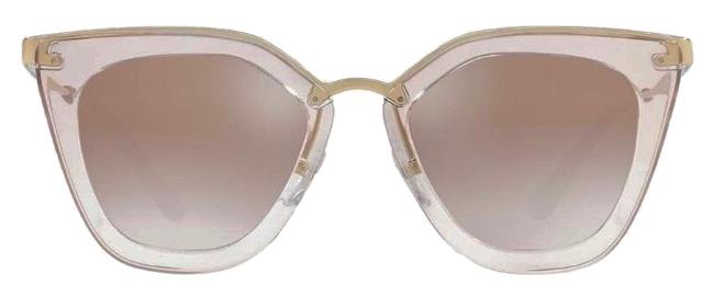 Prada Transparant White 52mm Retro Sunglasses