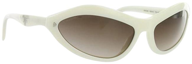 Prada White Spr 05n 7s3 6s1 63mm Cat Eye Sunglasses