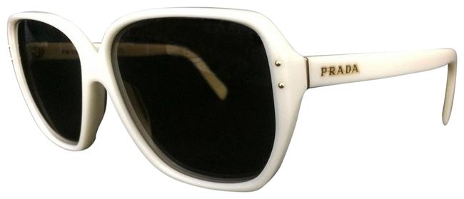 Prada White Spr 16m Sunglasses