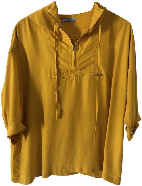 Prada Yellow Tops Blouse8 M