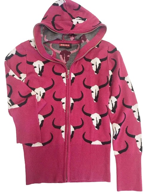 Prada Zip Purple Sweater