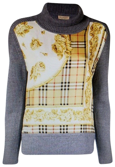 Burberry 24913700 Gray Sweater