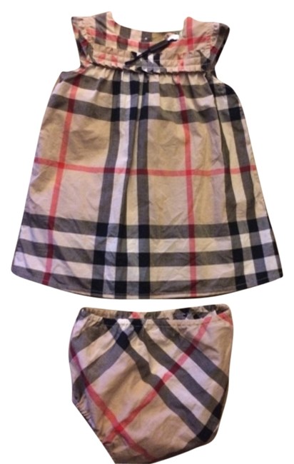 Burberry Beige Mini Short Casual DressOS one size