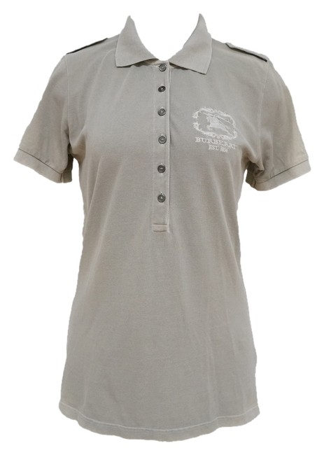 Burberry Beige Polo Tee Shirt12 L